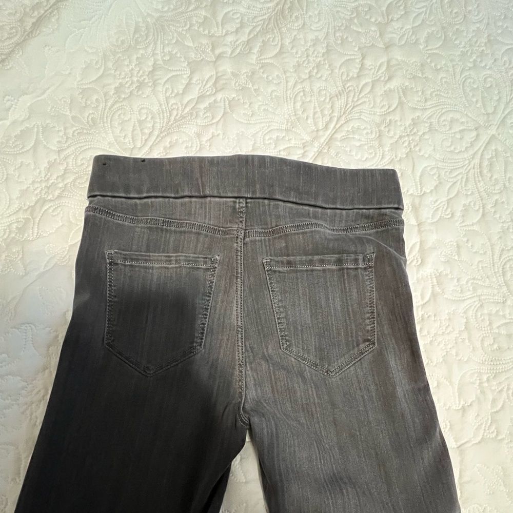Liverpool the skinny pull-on washed black stretch high rise jeans size 6/28 - Picture 8 of 10